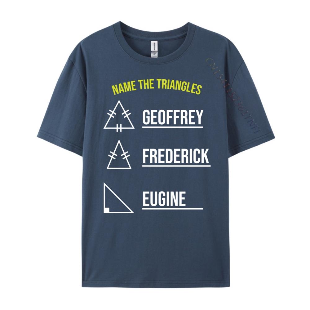 Name The Triangles T Math Geometry Quiz T Vintage T Shirt Unisex Sale Camisa Harajuku