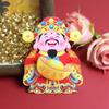 God of Wealth New Year Magnetic Sticker Rotatable Lucky Cat Refrigerator Sticker  Friends