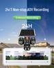 Solar 4M Pixels True Color HD 4G Outdoor Wireless Surveillance Camera for Fish Ponds