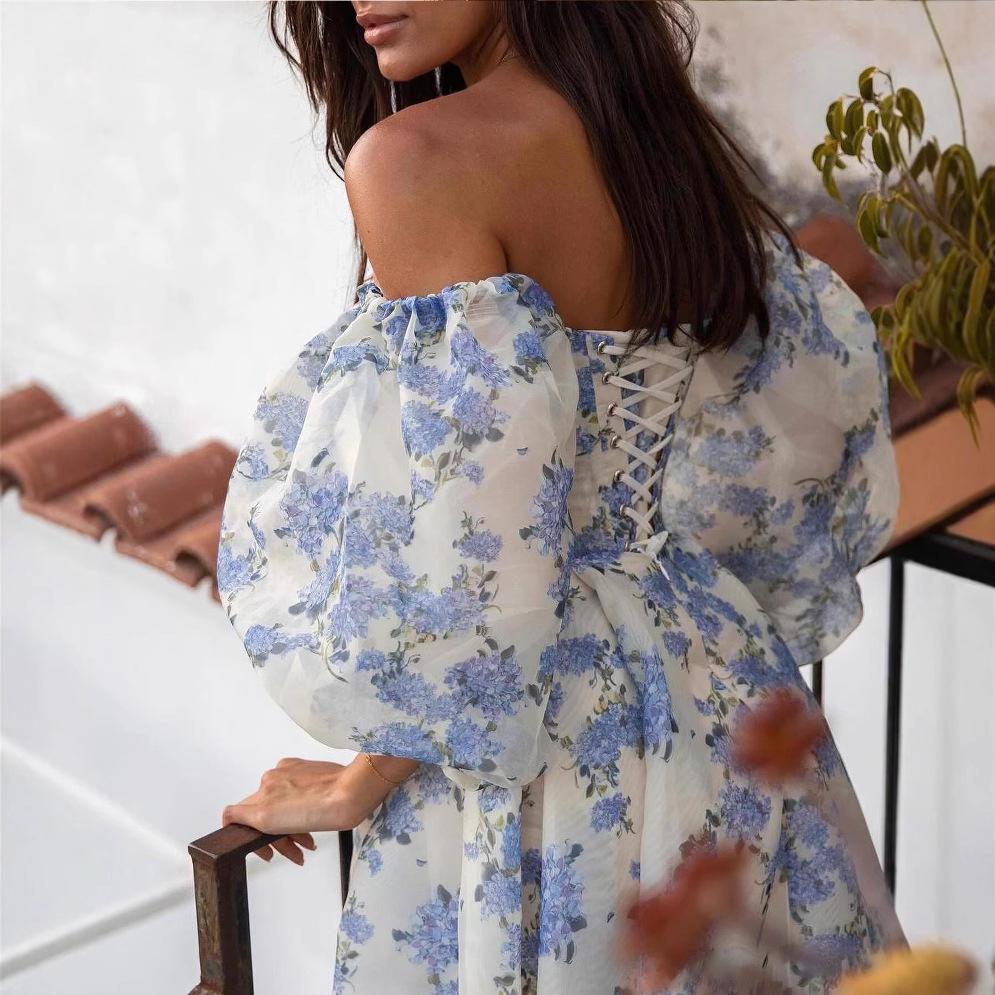 26 Cross-border European and American Tube Top Sexy Long Evening Dress Fashion Suspender High Sense Split Elegant Dress Dress
