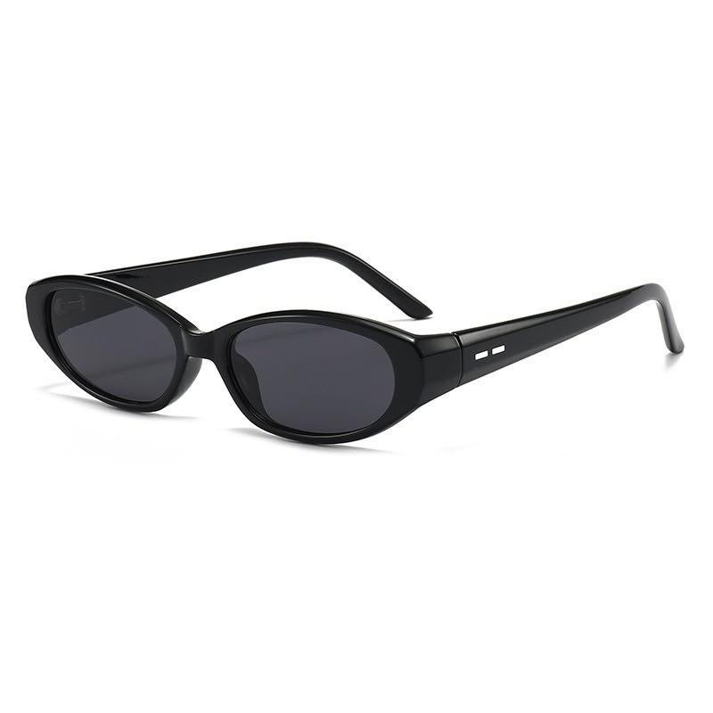 Y2k Cat Eye Sunglasses For Women Men With Uv400 Protection And Gray Lenses For Outdoor Fashion