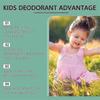 1-3X Natural Deodorant For Kids & Teens Kids Whole Body 50ml Deodorant