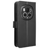Wallet Case For Honor Magic6 Pro 5G Shell Leather Diamond Texture Phone Cover