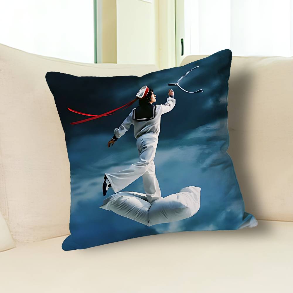 C-Conan G-Gray Wishbone Verschiedene Größen Quadratische Kissenhülle Für Auto Haus Schlafzimmer Dekor Individuelles Valentinstagsgeschenk