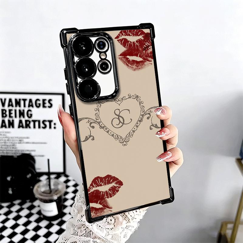 CR66 S-Sabrina C-Carpenter Beschichtetes Handyhülle Für Samsung Galaxy S24 S25 FE S26 Edge S23 Ultra S22 S21 Plus S20 Anti-Fall Airaba