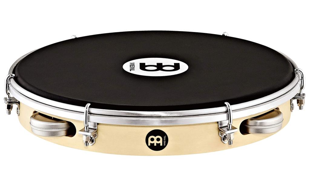 MEINL Percussion Shaker Pandeiro Synthetic Napa Head Key PAS10PW-NH (tuning Included) []