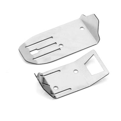 Remote Control Model Stainless Steel Skid Plate Chassis for ARA2106 Toy Collection Kits for Remote Control Car Upgrades