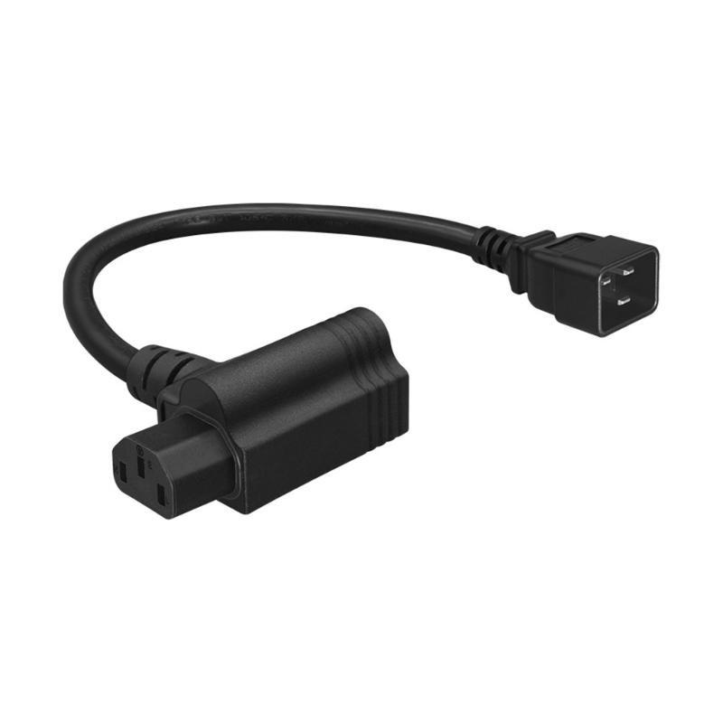 C20 To C13 and 5 15R Y Splitter Power Plug Adapter for US Standard 3 Hole Socket IEC320 Compliant