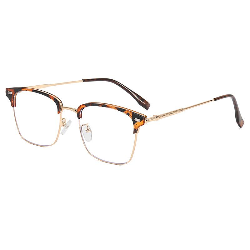 Vintage Semi Rimless Sunglasses Women Anti Reflective UV Protection for Driving Hiking Outdoor Activities