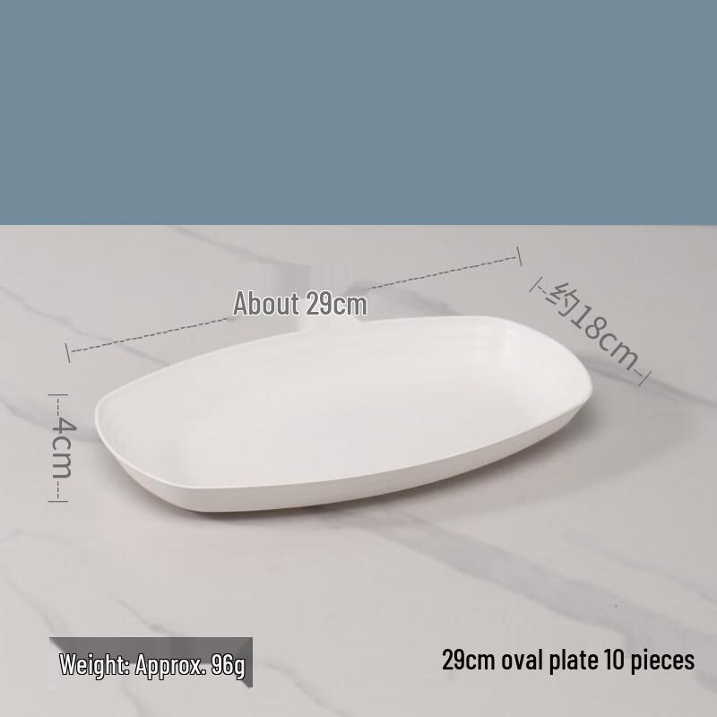 ZISIZ Disposable Dinner Plate