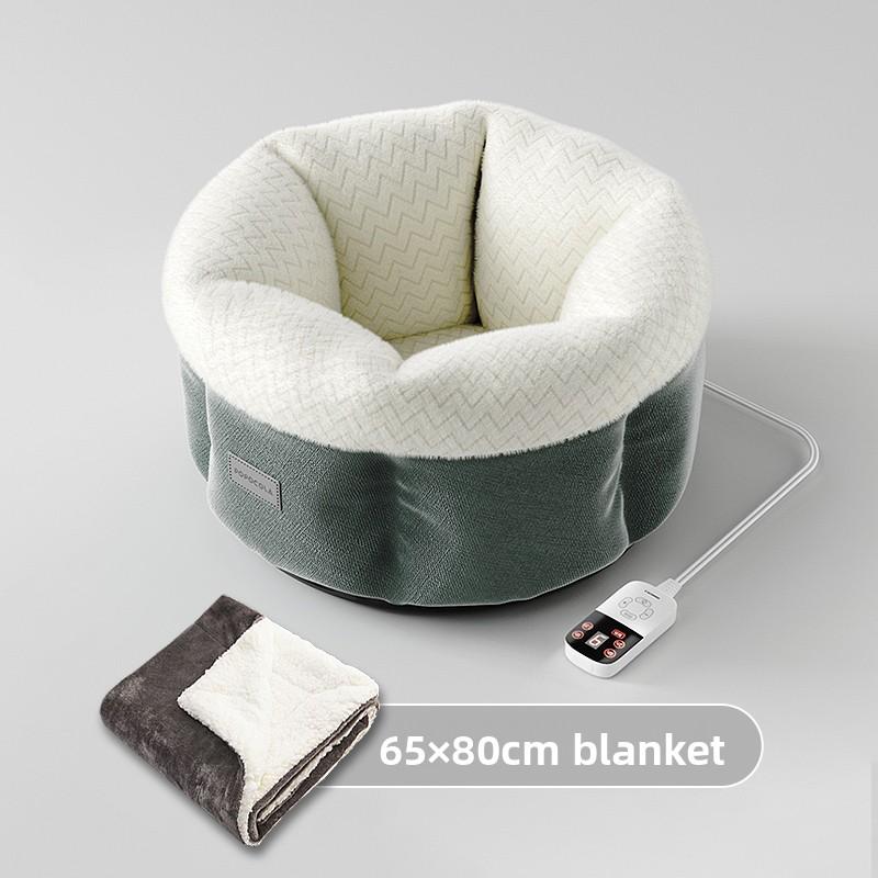 Electric Heating Cat Nest Winter Pet Cat Kennel Closed Electric Blanket Warm Heating Cat House Winter Warm Dog Bed Pet Products