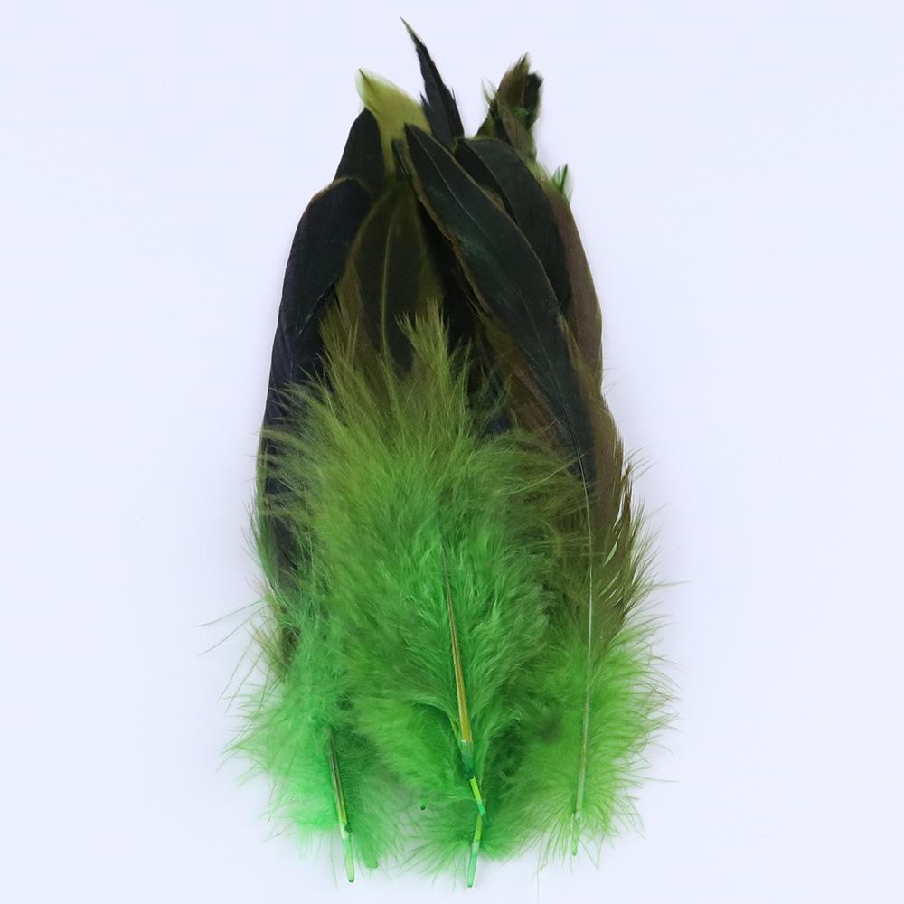 50Pcs/Lot Natural Color Rooster Feathers 6-8 Inch/15-20 CM Pheasant Chicken Feather for Crafts Jewelry Earring Making Plumes