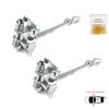 EDP699-1 2 Pieces Front Left AND Right Door Catch Hinge Brake Stop Check Strap Limiter for Renault Scenic MK1 JA0/1 1996-2003 7700834326