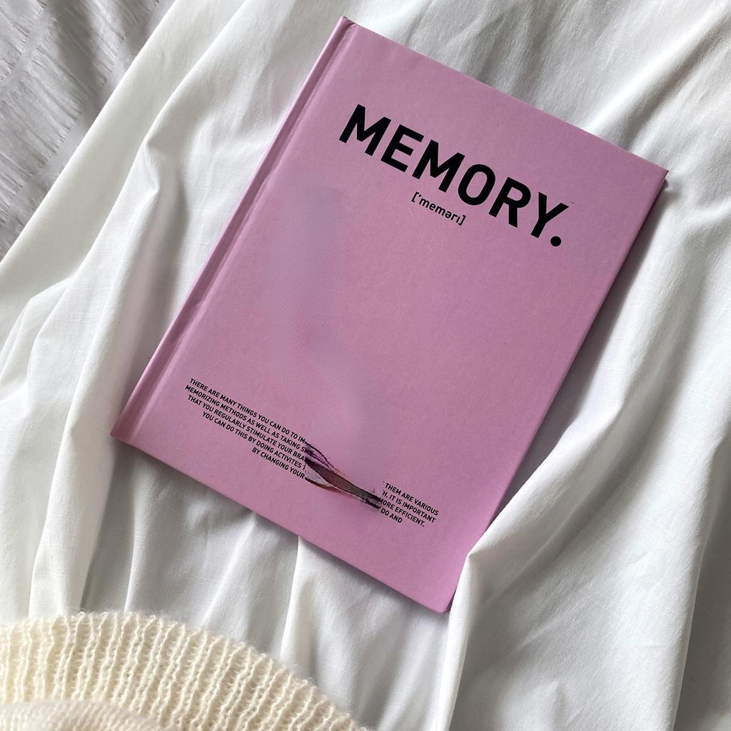 A5 Korean Ins Style Notebook Journal Diary Planner Hardcover 100 Sheets Thicken Business Office Notebook School Stationery