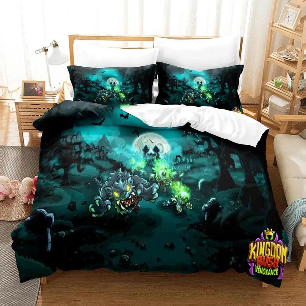 New Kingdom for Adults Boys Single Double Queen King Size Bed Cover Anime Bed ding Set Quilt Cover Pillowcase