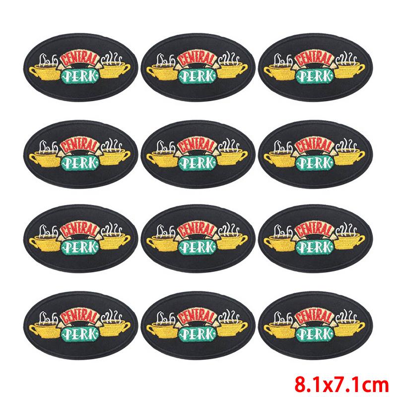 10 teile/los Großhandel Stickerei Patch Eisen Auf Patches Für Kleidung Patches Auf Kleidung Jacken Dekor Applikation Nähen Liefert