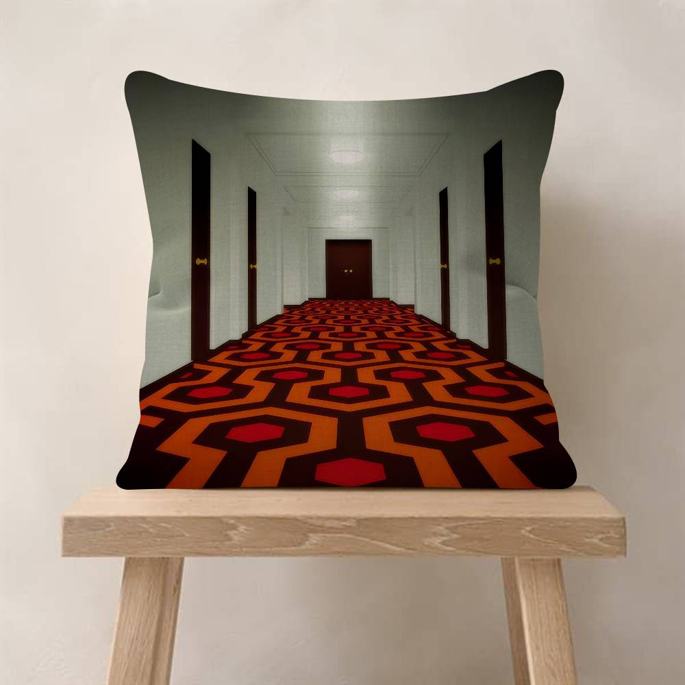 Horror Movies The Shinings  Cushion Cover Pillowcase Upholstery Sofa Throw Pillow Home Decor Pillowcas