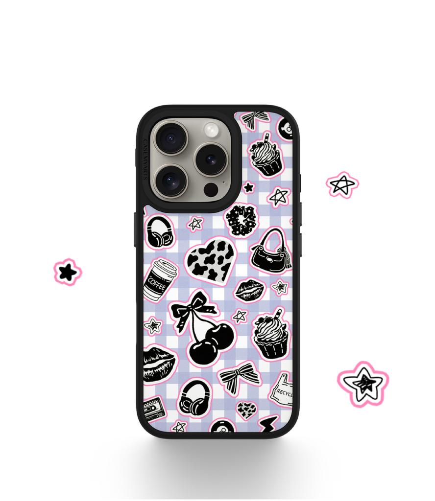 Süße coole Aufkleber für 16Pro Familienfoto-Aufkleber für IPhone15ProMax für Apple 14Pro Sturzschutz