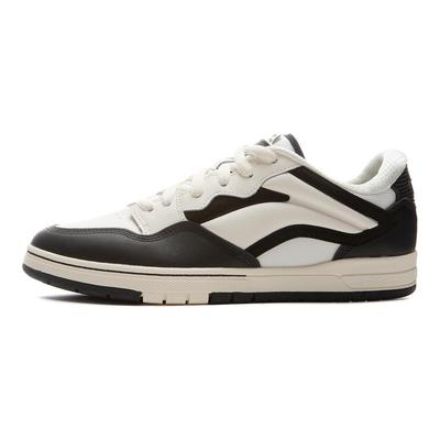 Li Ning Weigu Pro S Comfortable Versatile Non-Slip Wear-Resistant Low-Top Skate Shoes Men Sneaker Black White AEPV035-2
