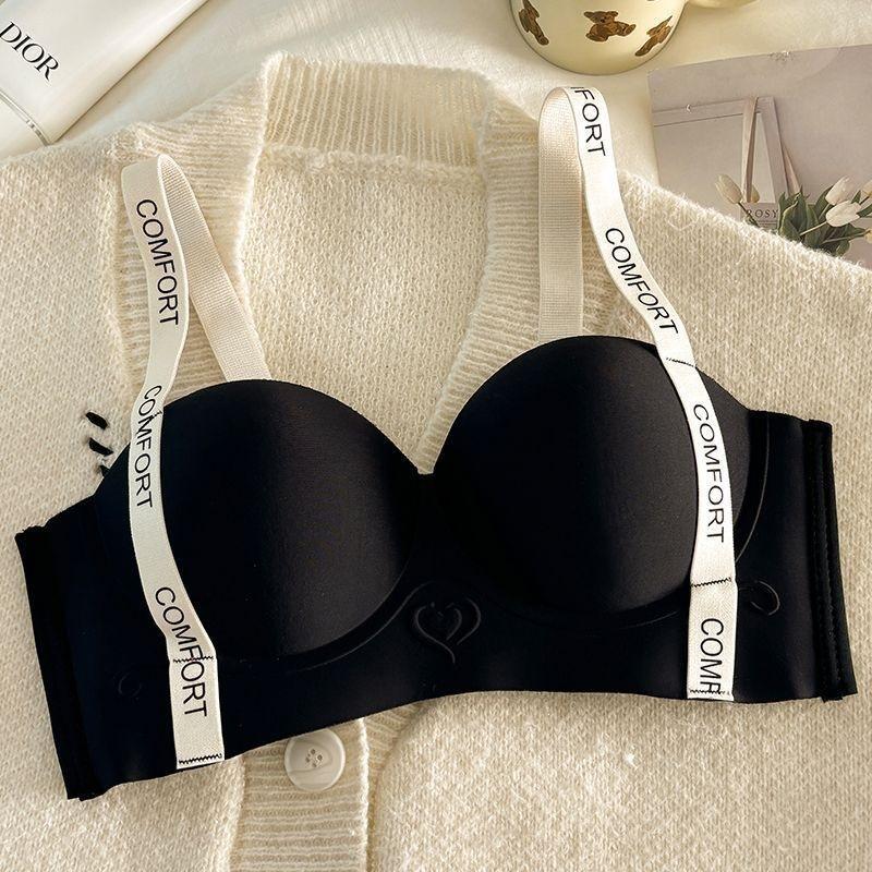 Comic Breasts, Small Breasts Gathered and Showed Large Underwear, Women's Side Closed Breasts, Anti-sagging, Upper Support, No Traces, Comfortable Bra