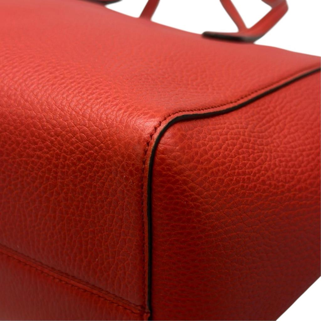 GUCCI Swing 354408 Tote Bag Red Women used