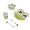 Toddler Dinnerware Set Dishwasher Safe BPA Free Prevent Slip Cartoon Baby Dinner Plate Bowl with