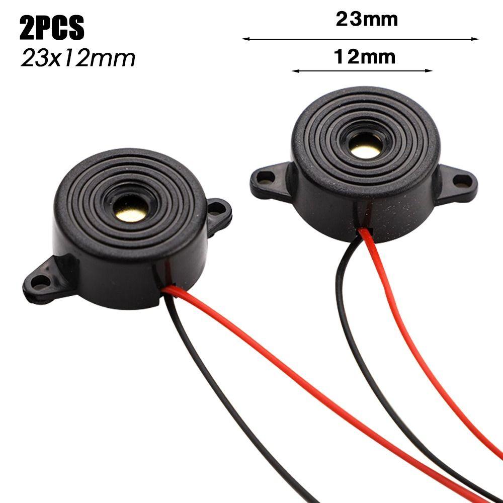 

Мини 23*12мм/42*16мм DC 3-24В Звуковой бипер Механический зуммер Постоянный тон Электронный зуммер Сигнал 23x12mm