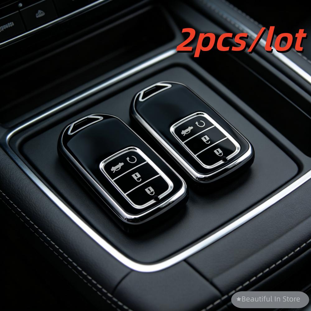 

2pcs/lot car key case covers For Ford Mondeo Focus Fusion Fiesta Galaxy Transit 2008 2006 2007 3 Buttons Key FOB Covers