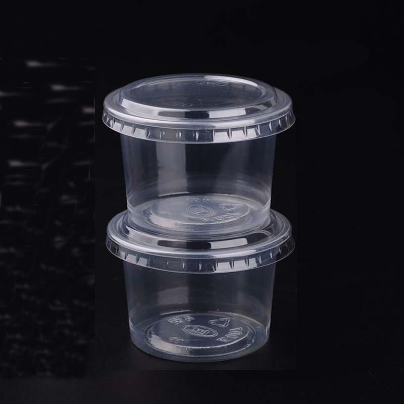 Disposable 4 oz Pudding Cups with Lids