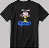 QUISP Krótki rękaw Biało-Czarny Męski / Damski T-shirt P201