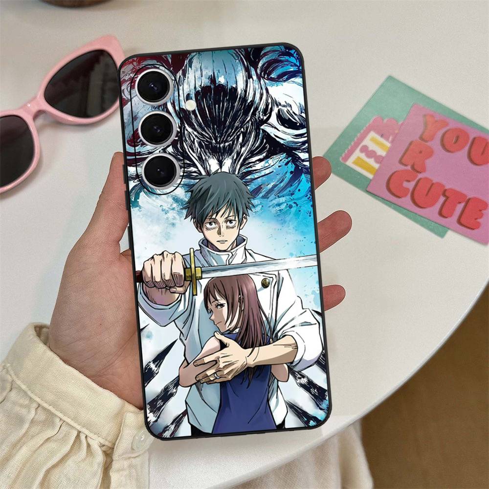 Anime O-Okkotsu Y-Yuta Handyhülle Für Samsung S 24 Fe 25 Ultra Plus 20 Lite 21 30 22 23 24 22 Ultra 5G Hüllen