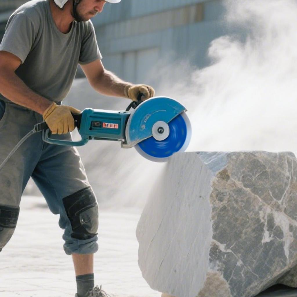 230mm Diamond Cutting Disc, 1mm Metal Cutting Disc for Marble, Concrete, Tile, Natural Stone, M14 Durable Cutting Disc