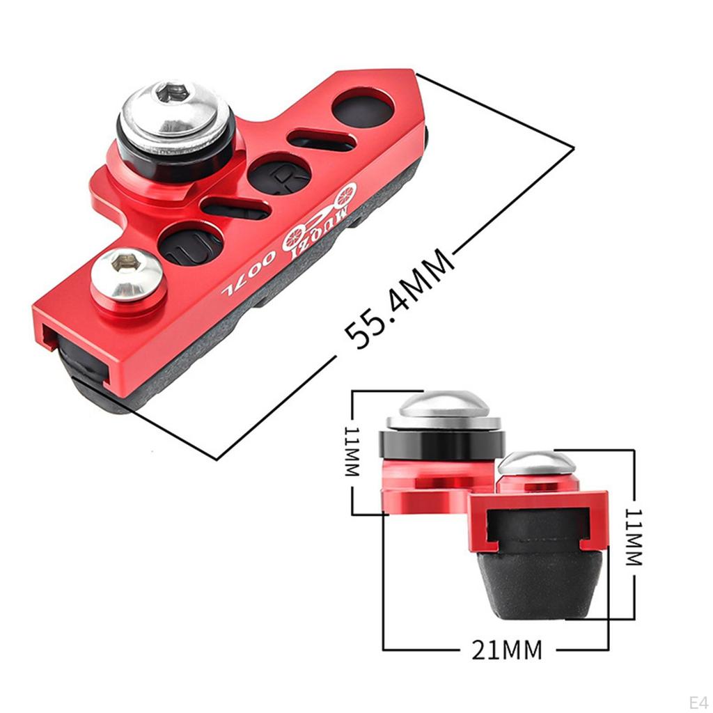 Durable Brake Pads Anti-Skid Fiber Drawer Type Bike Rubber Pad
