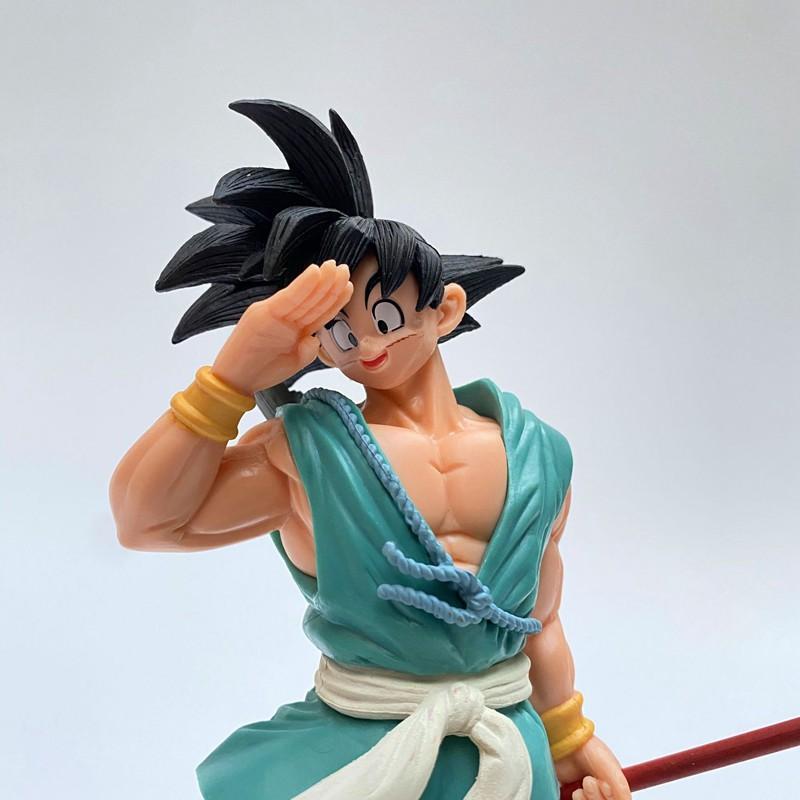 20cm Dragon Ball Z Anime Figure Goodbye Goku Action Figure PVC Collection Model Doll Classic Ornaments Toys Gift