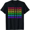Boots and Cats - Funny House & Techno DJ T-Shirt