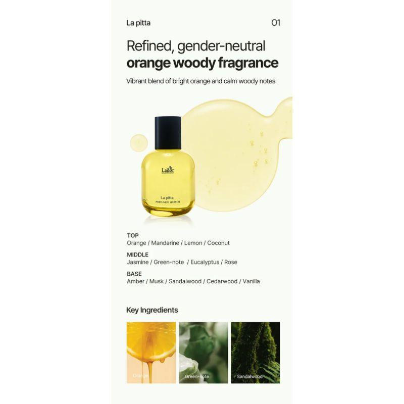 La'dor Perfumed Hair Oil 80ml Set (+10ml) (5 Options)