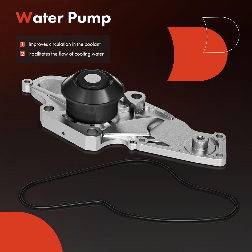 Honda Timing Belt Tensioner & Water Pump Kit 14510RCAA01 K0277197 TKH002