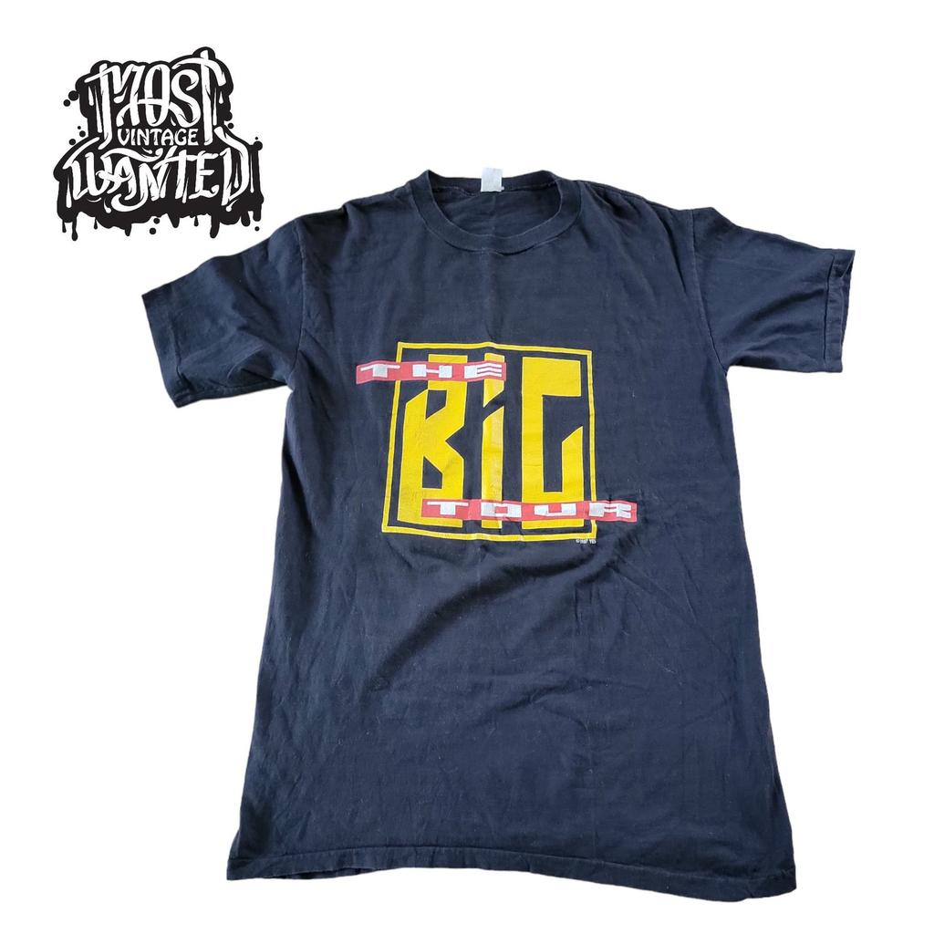 1980s Vintage YES The Big Tour 87-88 shirt.