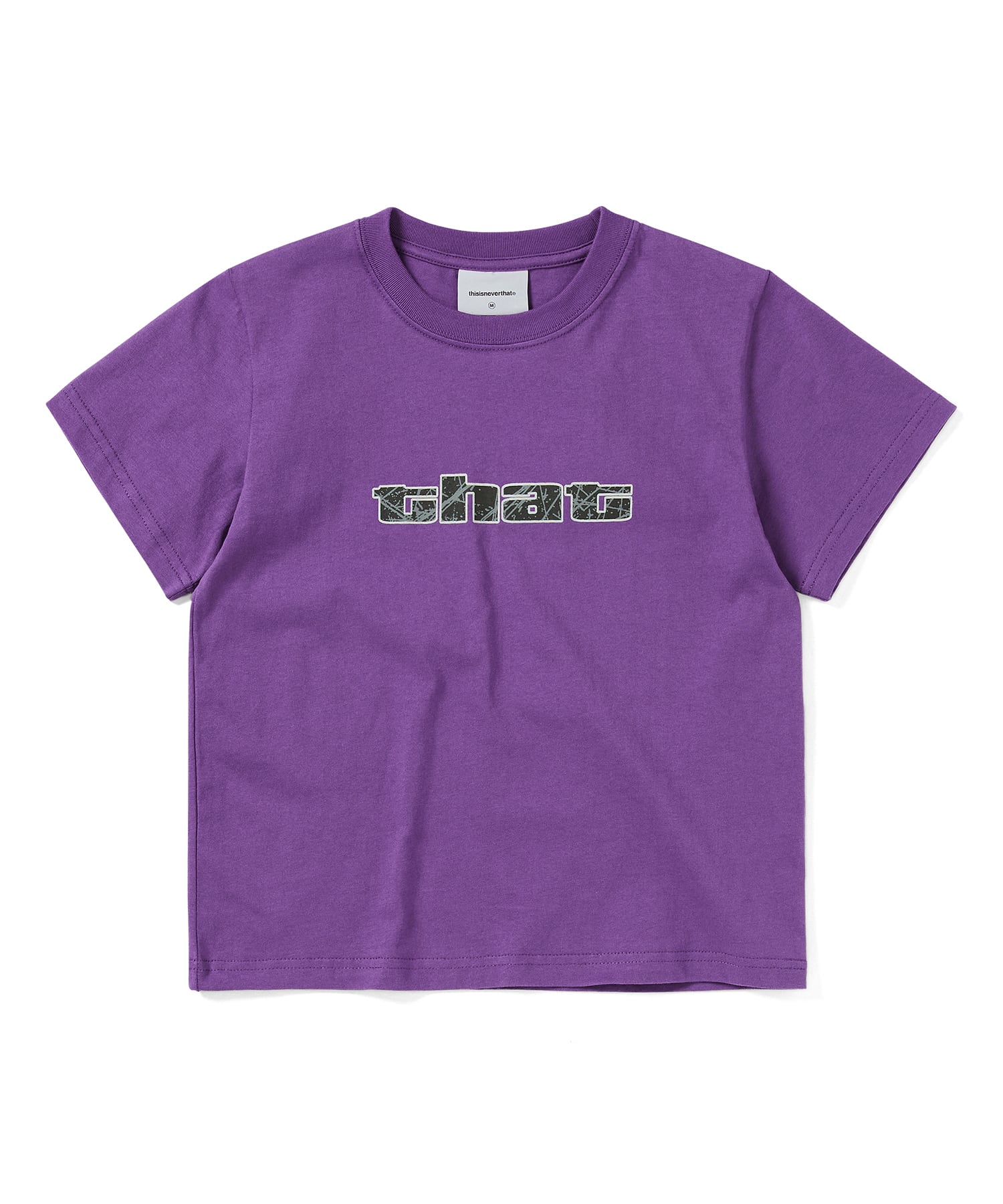 This Is Never That Big Initial W Tee Purple M