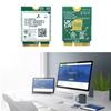 WLAN-Karte WiFi6E MT7902 AW-XB552NF 2.4/5/6Ghz Drahtloser Netzwerkadapter BT5.2 2.4G-300M 5G-1200M 6G-2400M