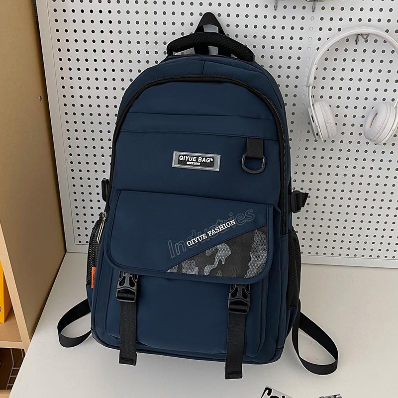 Primary School Girls Contrasting Colors Junior High School Students College Students Backpack Backpack