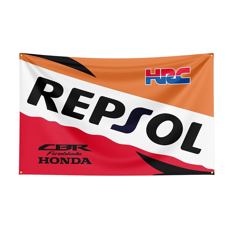 

PEPSOL Honda Extra Large Flag Banner with a big size of 59.1 x 35.4