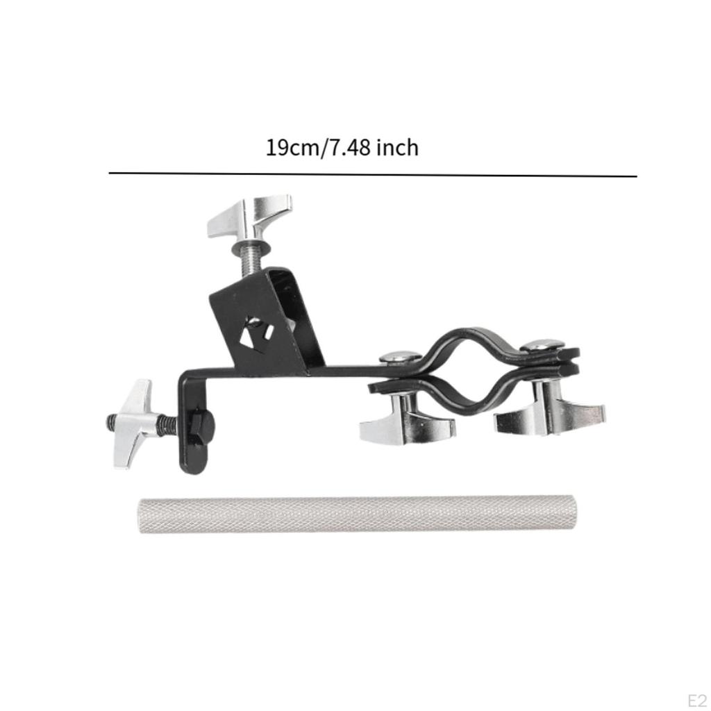 Clemă de suport pentru clopoțel cu tijă Set de tobe Suport de montare Instrument de practică Instrument muzical