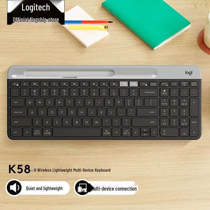 Logitech K580 Wireless Bluetooth Silent Keyboard