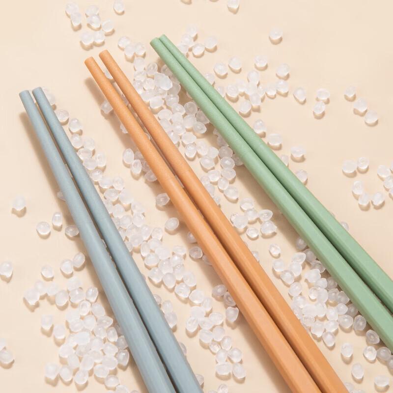 Kangbachen Colorful Alloy Chopsticks (5 Pairs)