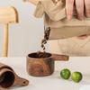 Mahogany Measuring Cup Four-piece Set, Coffee Measuring Cup Set, Milk Powder Spoon, Seasoning Spoon