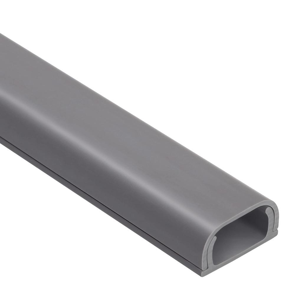 High Quality 1m Cord Hider Self-Adhesive Paintable Cable Hider PVC Square Cover Management Office 100cm-18mm-10mm