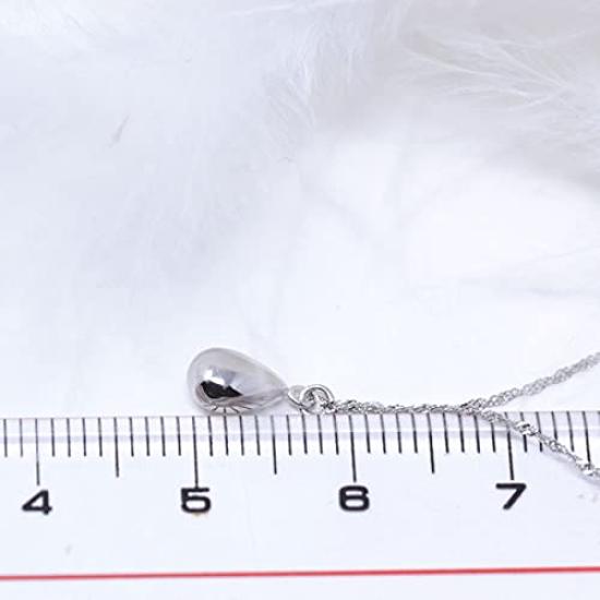 Drop Necklace Elegant Pendant Platinum PT 900 850 Set with Polishing [Jewelry Kotobuki] Women's (Gift Cloth)