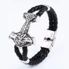 Nordic Stainless Steel Bracelet Popular Jewelry Design for Men Thor's Hammer Jewelry
