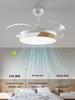 Modern Smart Ceiling Fan Light with Voice Control for Dining and Living Rooms